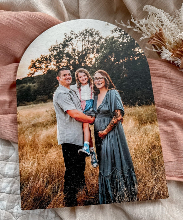 Wooden Arch Photo Block