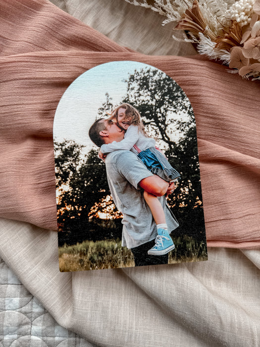 Wooden Arch Photo Block