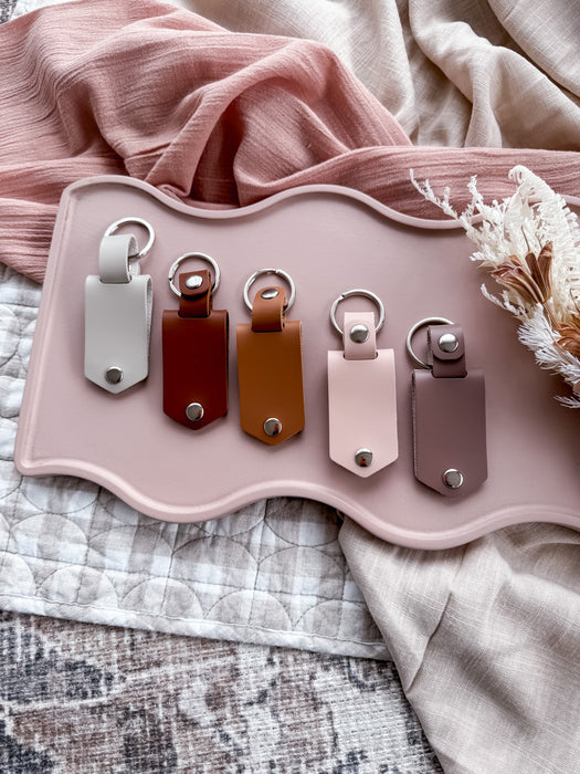 Vegan Leather Mother's Day Keyring