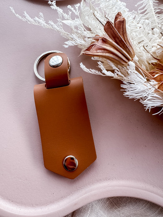 Vegan Leather Mother's Day Keyring