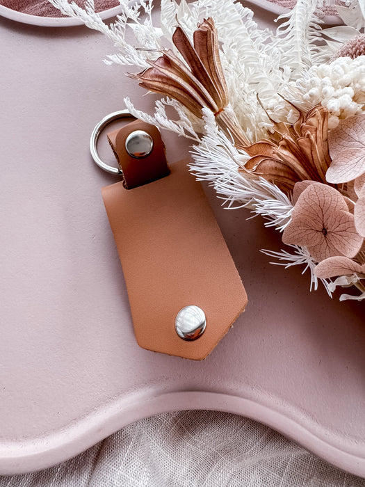Vegan Leather Mother's Day Keyring