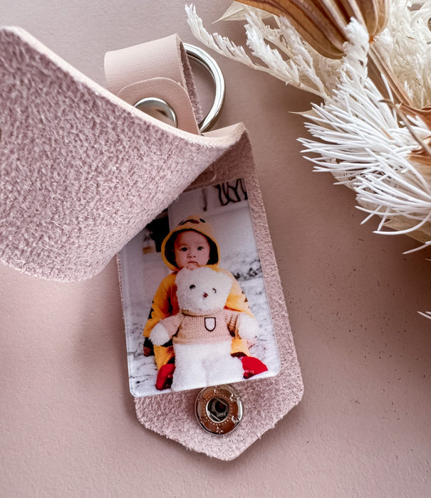 Vegan Leather Mother's Day Keyring