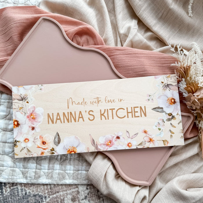 Wooden Grandma's Kitchen Sign