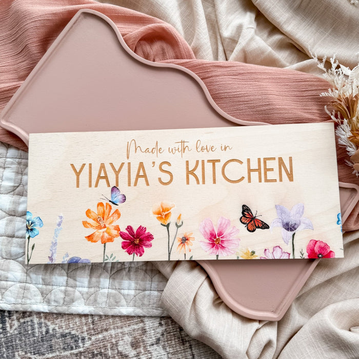 Wooden Grandma's Kitchen Sign