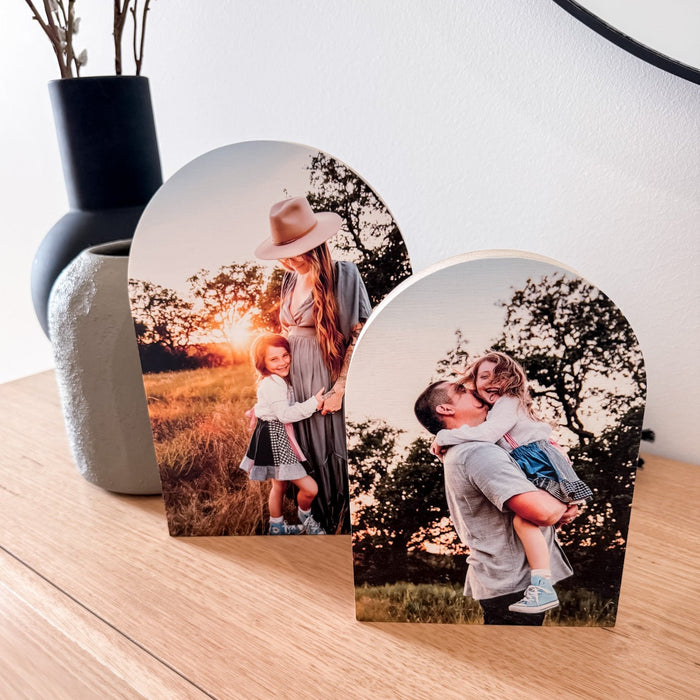 Wooden Arch Photo Block