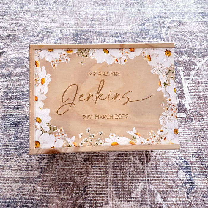 Floral Keepsake Box