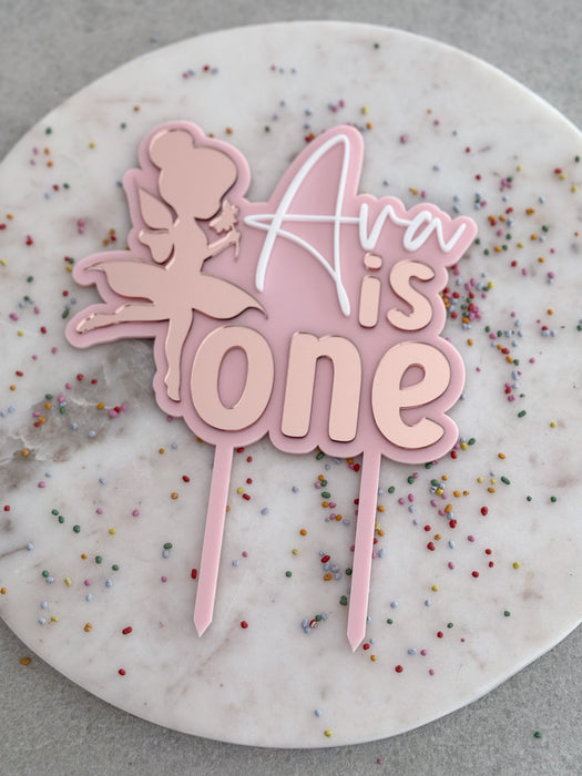 Fairy Birthday Cake Topper