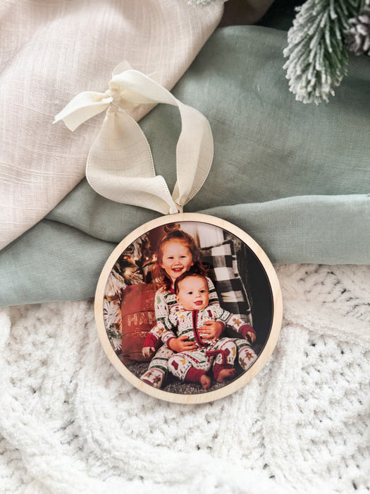 Personalised Christmas Photo Ornament