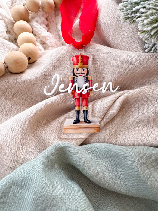 Personalised Christmas Character Ornaments – Acrylic Name Baubles (15 Designs)