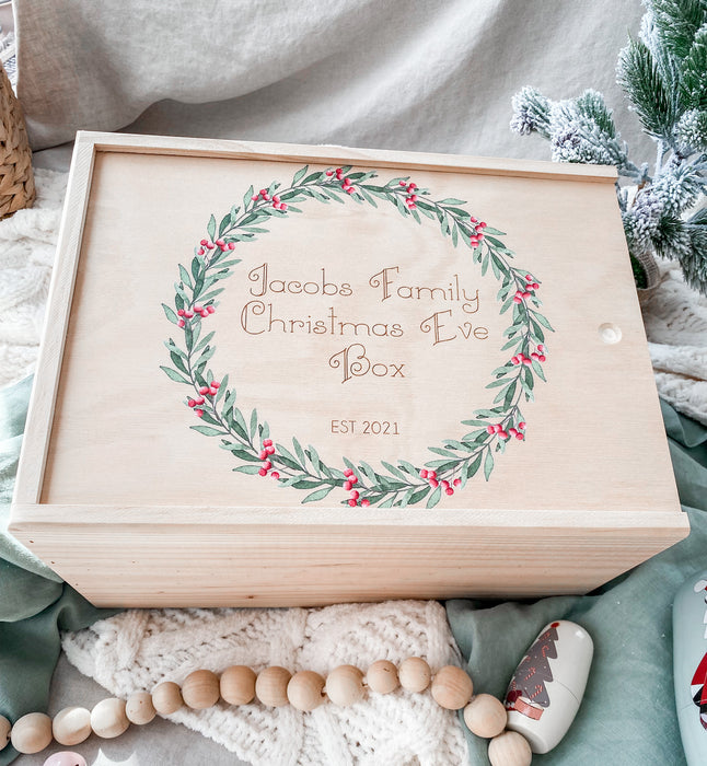 Wreath Christmas Eve Box