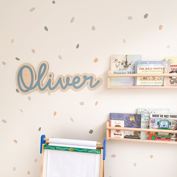 Double Layered Name Plaque