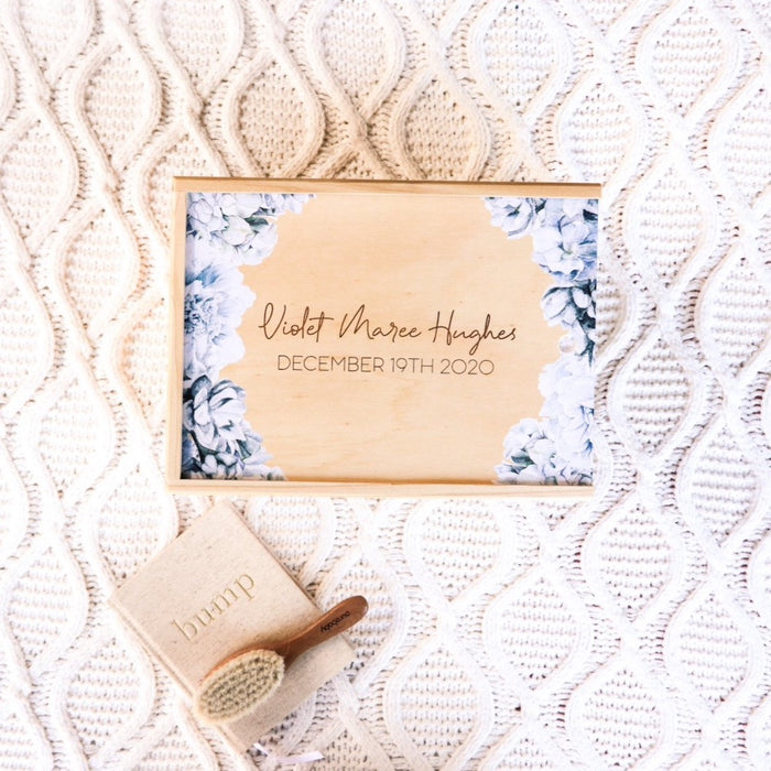 Hydrangea Keepsake Box