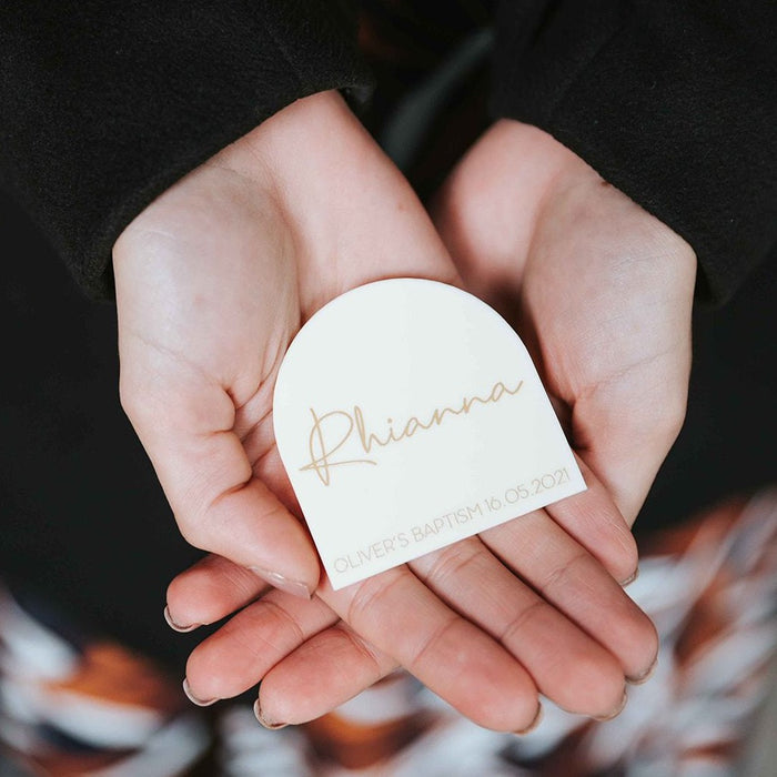 Event Signage - Table Name Setting