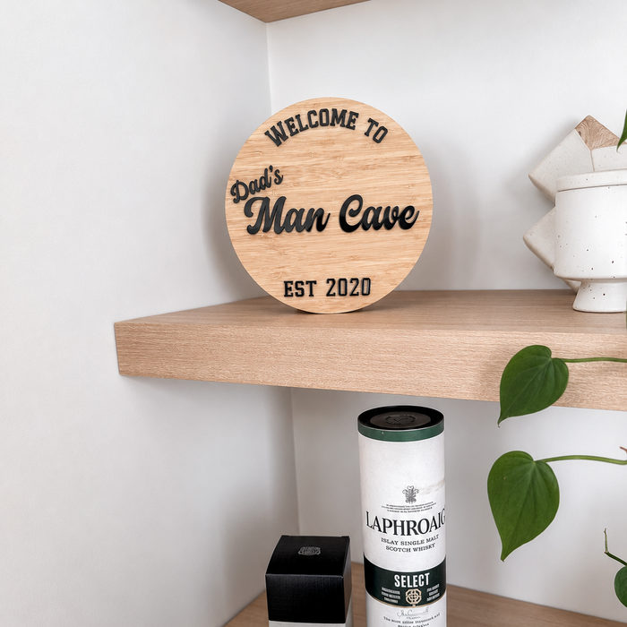 Personalised Man Cave Sign