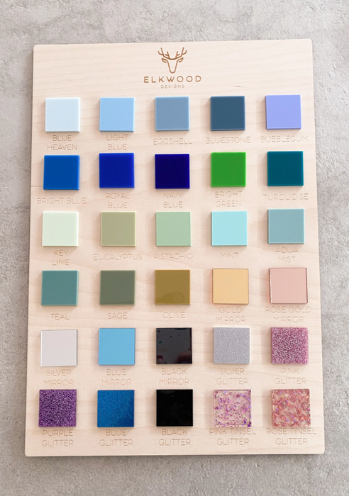 Santa Baby Acrylic Cake Topper