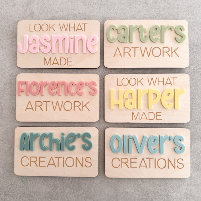 Kids Artwork Magnets