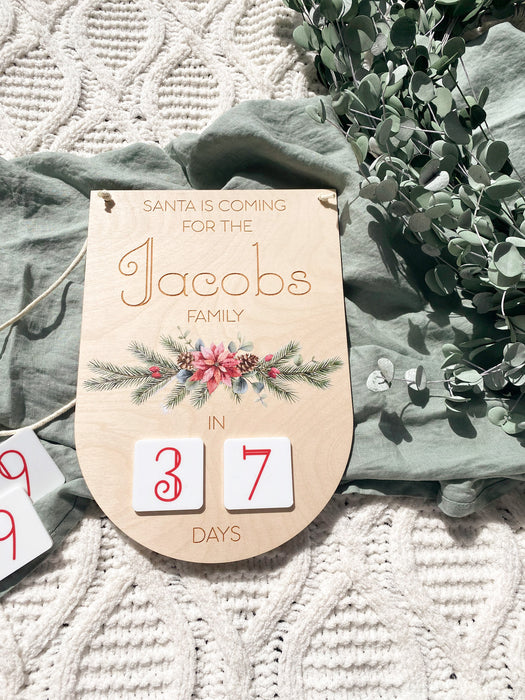 Christmas Countdown Calendar - Advent Calendar