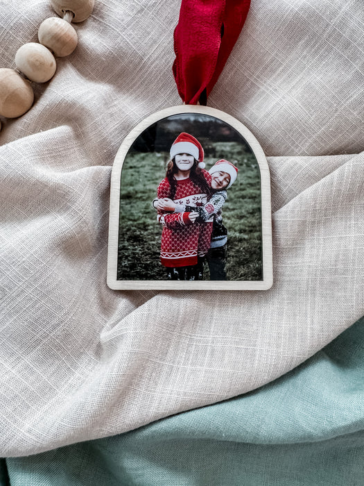 Personalised Christmas Photo Ornament