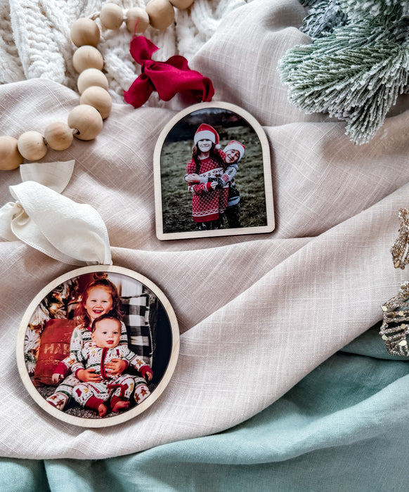 Personalised Christmas Photo Ornament