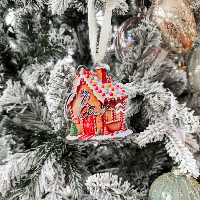 Personalised Christmas Character Ornaments – Acrylic Name Baubles (15 Designs)