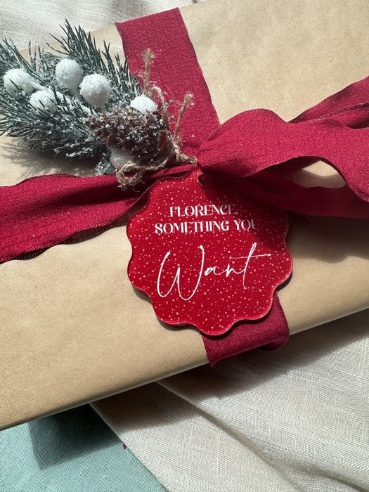 Thoughtful gifting Christmas gift tags - Set of 5