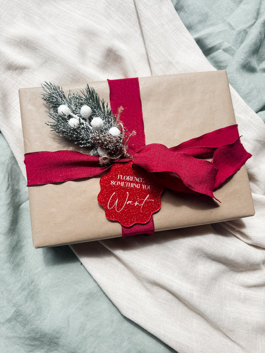 Thoughtful gifting Christmas gift tags - Set of 5