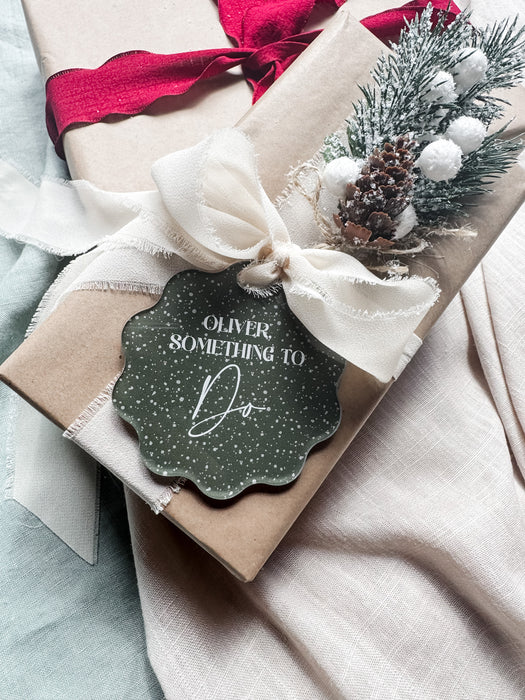 Thoughtful gifting Christmas gift tags - Set of 5