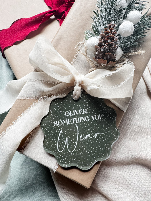Thoughtful gifting Christmas gift tags - Set of 5