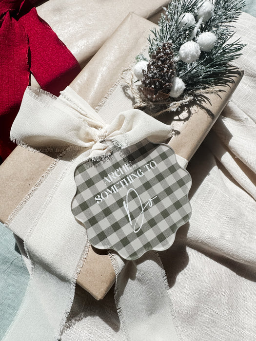 Thoughtful gifting Christmas gift tags - Set of 5
