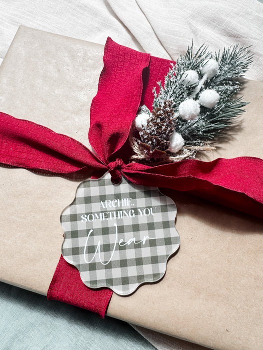 Thoughtful gifting Christmas gift tags - Set of 5