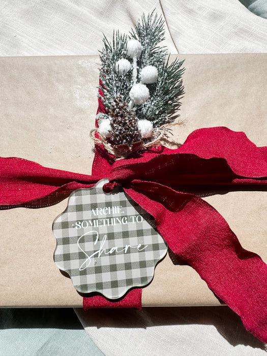 Thoughtful gifting Christmas gift tags - Set of 5