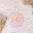 Blush Pink Wooden and Acrylic Dip Die Name Plaque