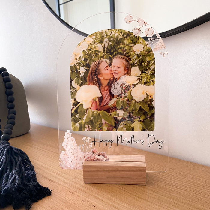 Mother's Day Arch Photo Plaque