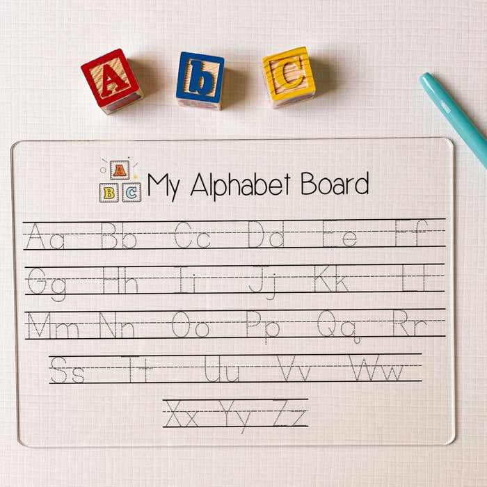 My Alphabet Board Letter Tracing Board