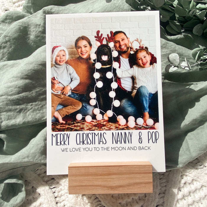 Christmas Photo Plaque