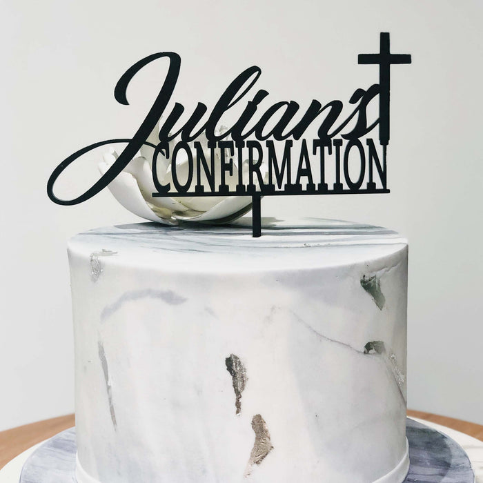 Holy Communion or Confirmation cake topper